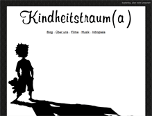 Tablet Screenshot of kindheitstrauma.com